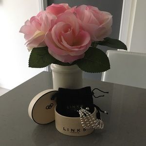 Links of London Sterling Silver beaded bracelet